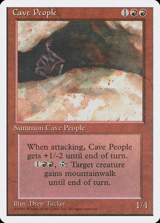 Cave People [Fourth Edition] | Magic Magpie