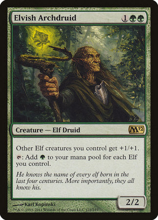 Elvish Archdruid [Magic 2012] | Magic Magpie