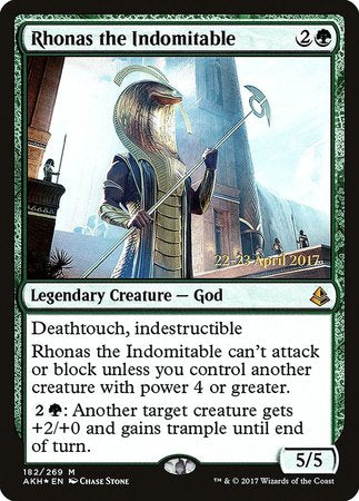 Rhonas the Indomitable [Amonkhet Promos] | Magic Magpie