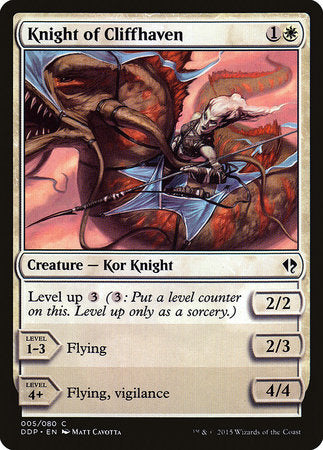 Knight of Cliffhaven [Duel Decks: Zendikar vs. Eldrazi] | Magic Magpie