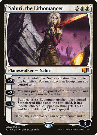 Nahiri, the Lithomancer [Commander 2014] | Magic Magpie