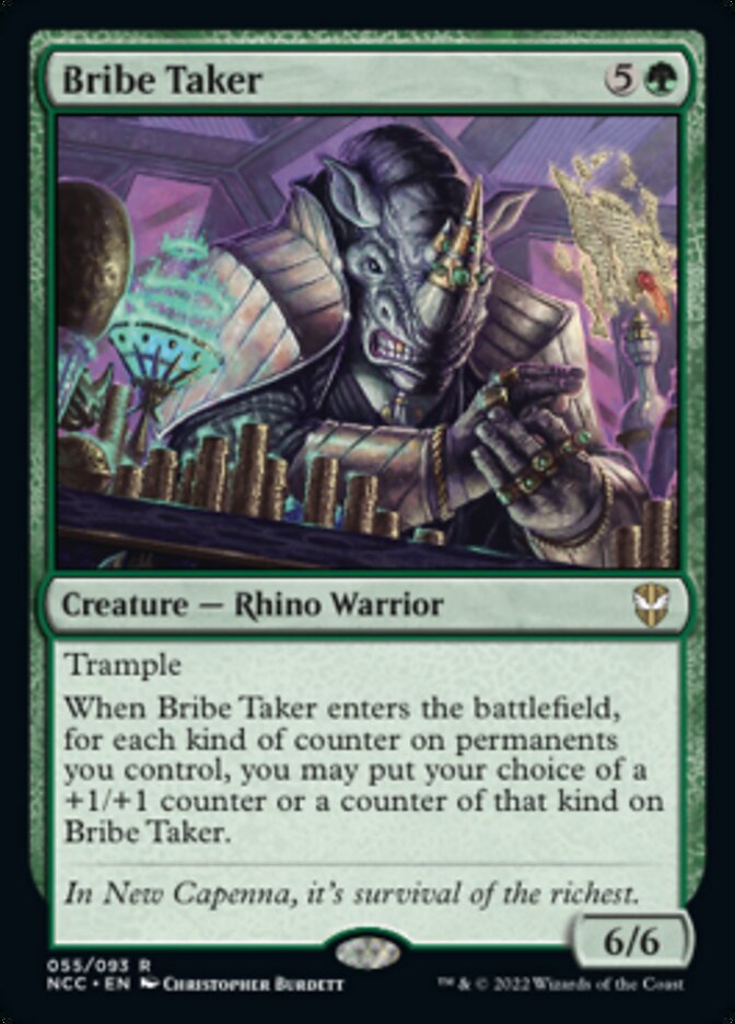 Bribe Taker [Streets of New Capenna Commander] | Magic Magpie