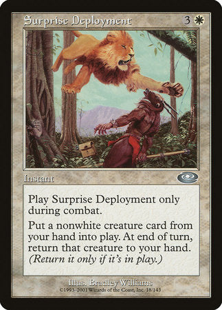 Surprise Deployment [Planeshift] | Magic Magpie