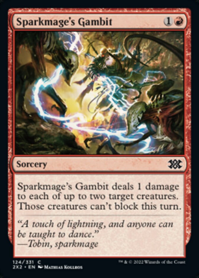 Sparkmage's Gambit [Double Masters 2022] | Magic Magpie