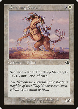 Trenching Steed [Prophecy] | Magic Magpie