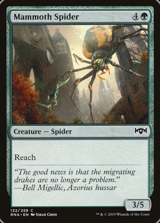 Mammoth Spider [Ravnica Allegiance] | Magic Magpie