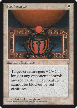 Red Scarab [Ice Age] | Magic Magpie