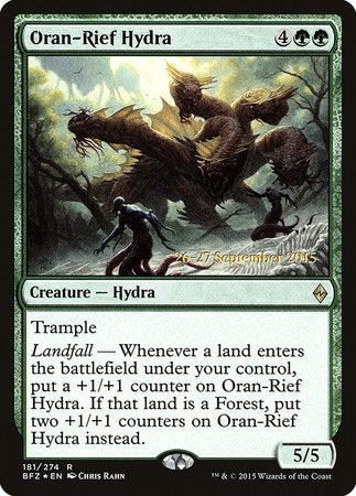 Oran-Rief Hydra [Battle for Zendikar Promos] | Magic Magpie