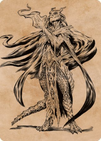 Lozhan, Dragons' Legacy Art Card [Commander Legends: Battle for Baldur's Gate Art Series] | Magic Magpie