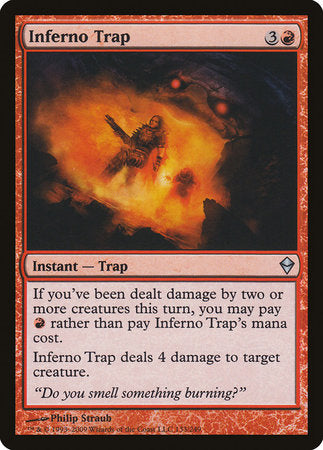 Inferno Trap [Zendikar] | Magic Magpie