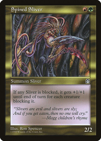 Spined Sliver [Stronghold] | Magic Magpie