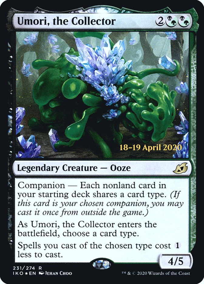 Umori, the Collector  [Ikoria: Lair of Behemoths Prerelease Promos] | Magic Magpie