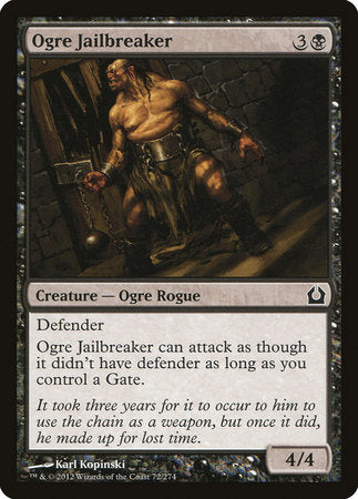 Ogre Jailbreaker [Return to Ravnica] | Magic Magpie