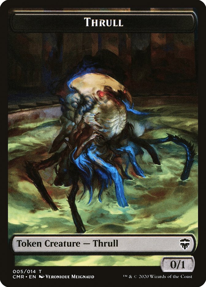 Horror // Thrull Token [Commander Legends Tokens] | Magic Magpie