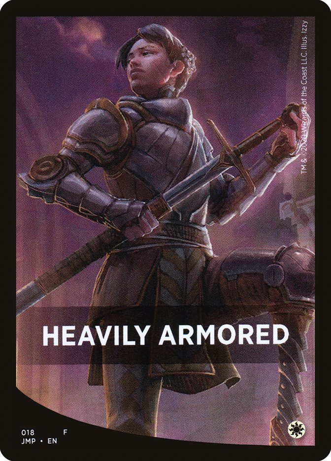 Heavily Armored Theme Card [Jumpstart Front Cards] | Magic Magpie