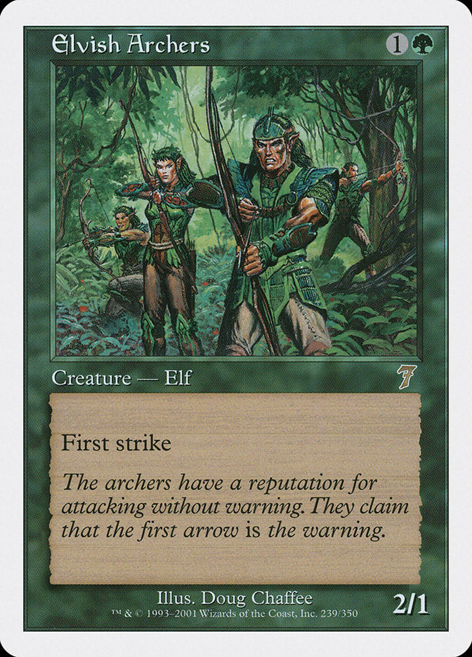 Elvish Archers [Seventh Edition] | Magic Magpie