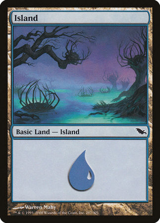 Island (287) [Shadowmoor] | Magic Magpie