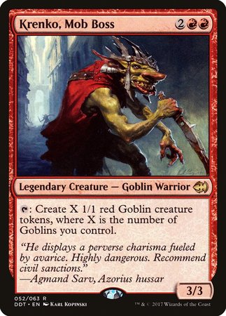 Krenko, Mob Boss [Duel Decks: Merfolk vs. Goblins] | Magic Magpie