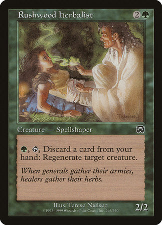 Rushwood Herbalist [Mercadian Masques] | Magic Magpie