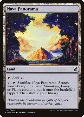 Naya Panorama [Commander 2019] | Magic Magpie