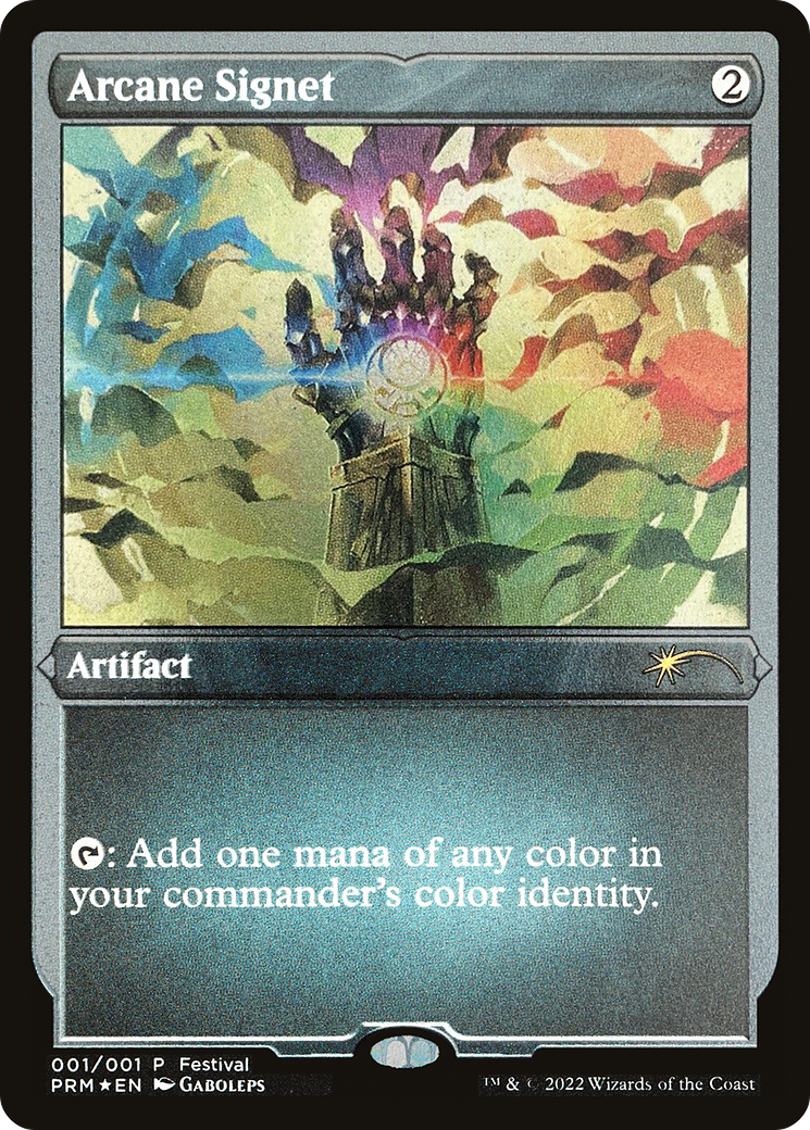 Arcane Signet (Foil Etched) [30th Anniversary Promos] | Magic Magpie