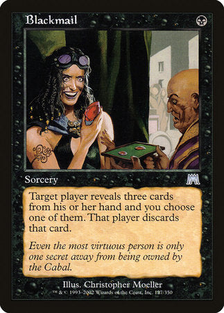 Blackmail [Onslaught] | Magic Magpie