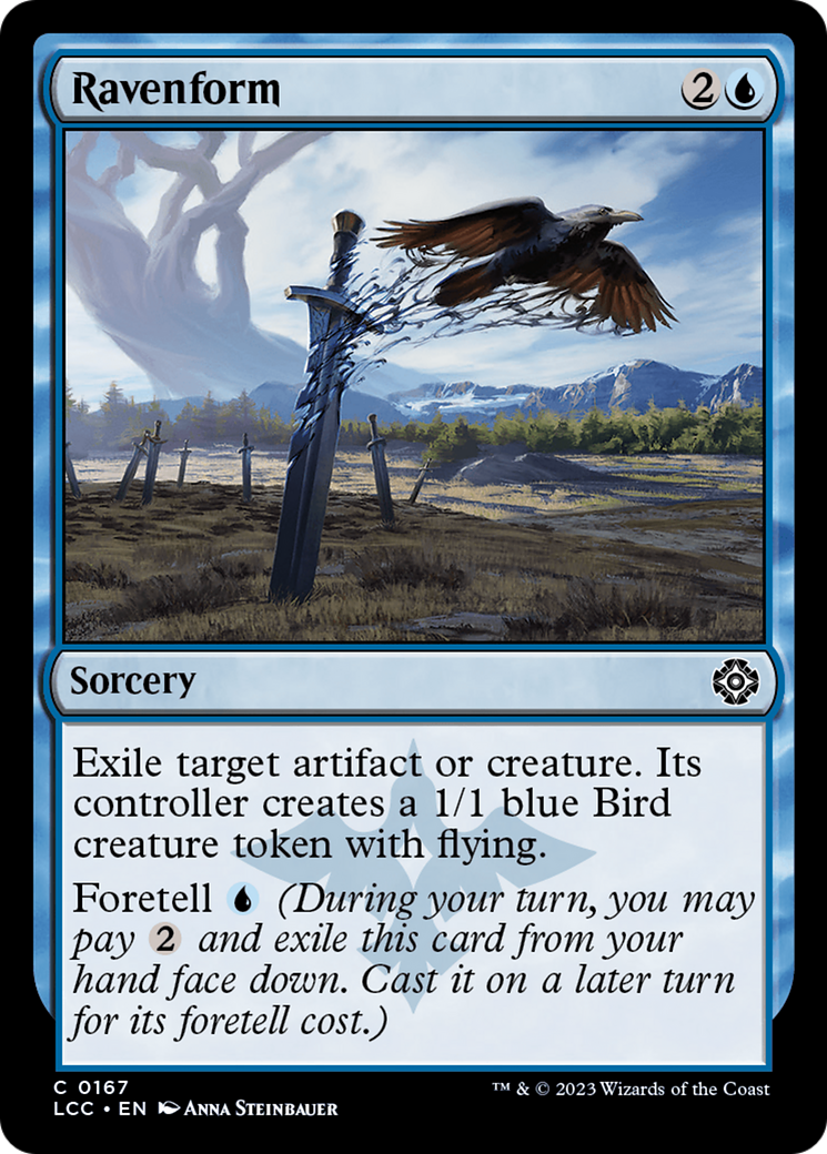 Ravenform [The Lost Caverns of Ixalan Commander] | Magic Magpie