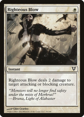 Righteous Blow [Avacyn Restored] | Magic Magpie
