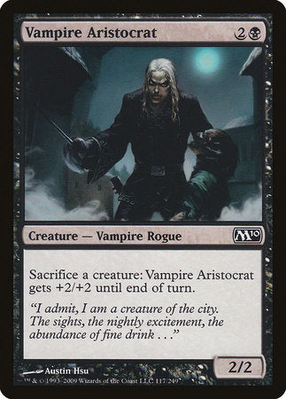 Vampire Aristocrat [Magic 2010] | Magic Magpie