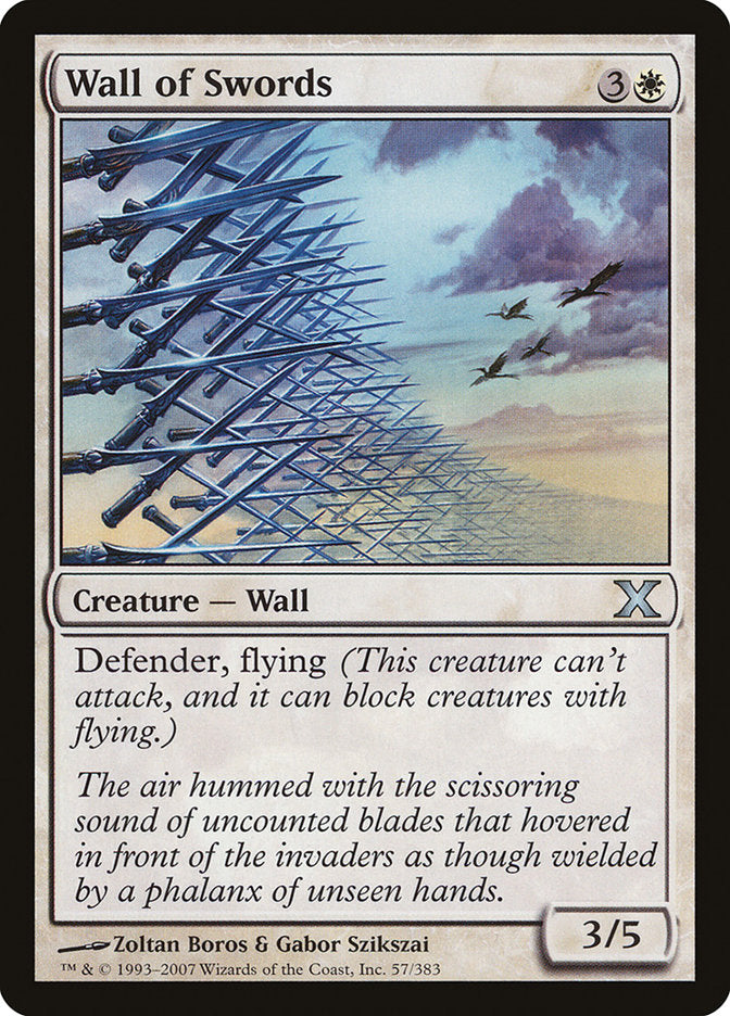 Wall of Swords [Tenth Edition] | Magic Magpie