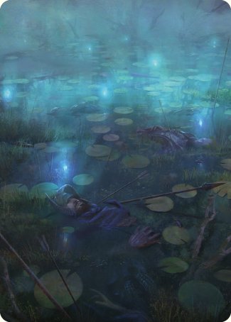 The Dead Marshes Art Card [The Lord of the Rings: Tales of Middle-earth Art Series] | Magic Magpie