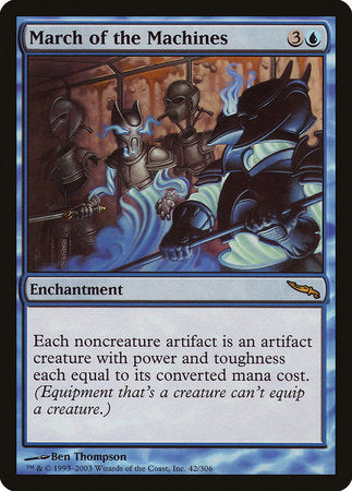 March of the Machines [Mirrodin] | Magic Magpie