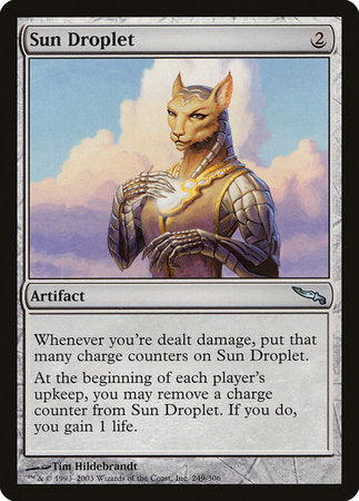 Sun Droplet [Mirrodin] | Magic Magpie