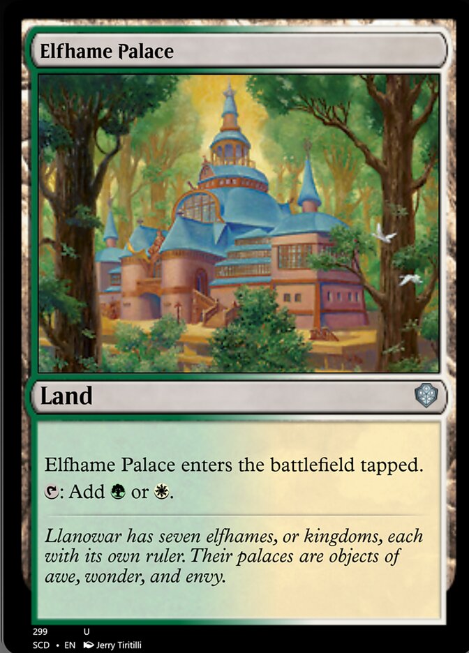 Elfhame Palace [Starter Commander Decks] | Magic Magpie