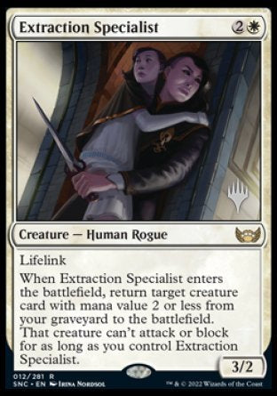 Extraction Specialist (Promo Pack) [Streets of New Capenna Promos] | Magic Magpie