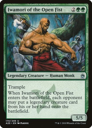 Iwamori of the Open Fist [Masters 25] | Magic Magpie