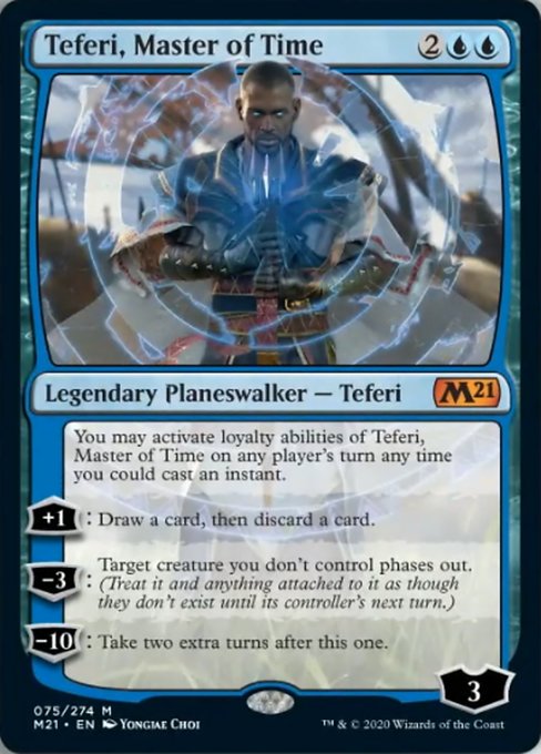 Teferi, Master of Time [Core Set 2021] | Magic Magpie