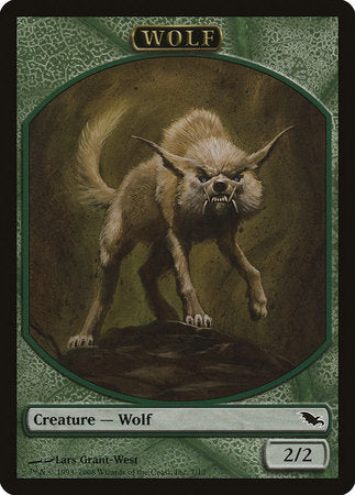 Wolf Token [Shadowmoor Tokens] | Magic Magpie