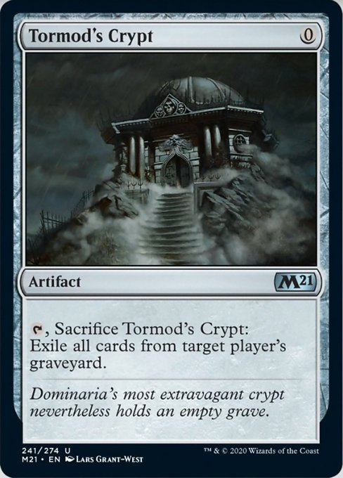 Tormod's Crypt [Core Set 2021] | Magic Magpie