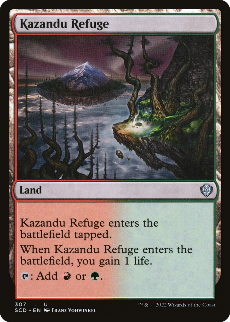 Kazandu Refuge [Starter Commander Decks] | Magic Magpie