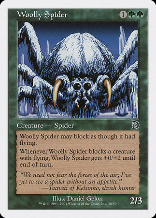 Woolly Spider [Deckmasters] | Magic Magpie