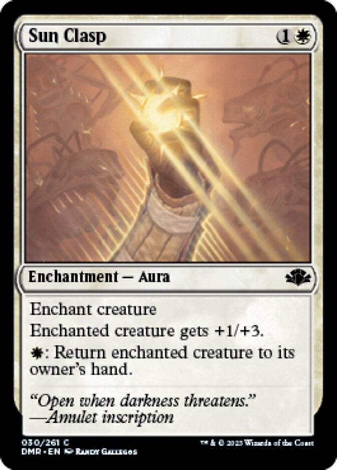 Sun Clasp [Dominaria Remastered] | Magic Magpie