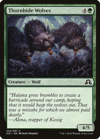 Thornhide Wolves [Shadows over Innistrad] | Magic Magpie