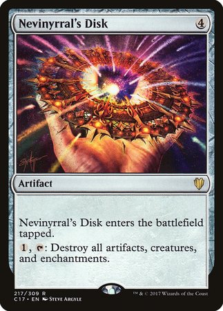 Nevinyrral's Disk [Commander 2017] | Magic Magpie