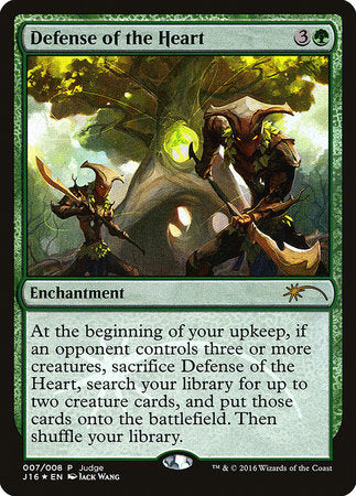 Defense of the Heart [Judge Gift Cards 2016] | Magic Magpie