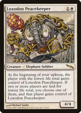 Loxodon Peacekeeper [Mirrodin] | Magic Magpie