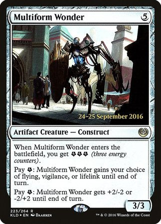 Multiform Wonder [Kaladesh Promos] | Magic Magpie