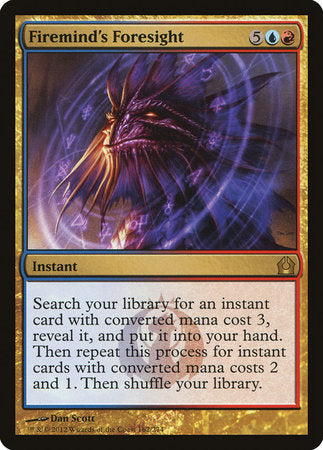 Firemind's Foresight [Return to Ravnica] | Magic Magpie