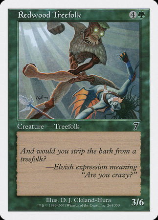 Redwood Treefolk [Seventh Edition] | Magic Magpie