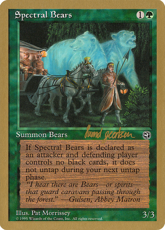 Spectral Bears (Svend Geertsen) [World Championship Decks 1997] | Magic Magpie